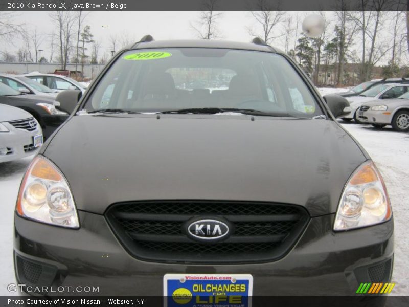Java Brown / Beige 2010 Kia Rondo LX