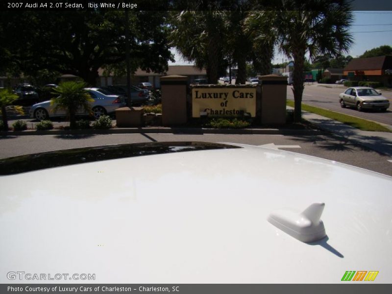 Ibis White / Beige 2007 Audi A4 2.0T Sedan