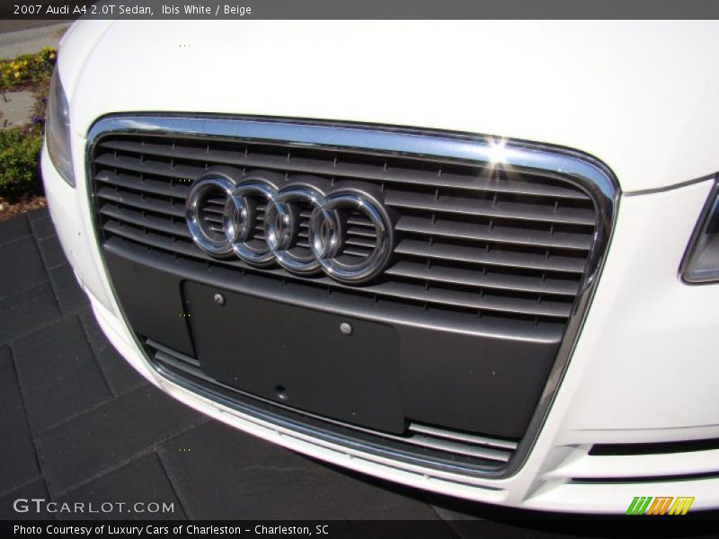 Ibis White / Beige 2007 Audi A4 2.0T Sedan