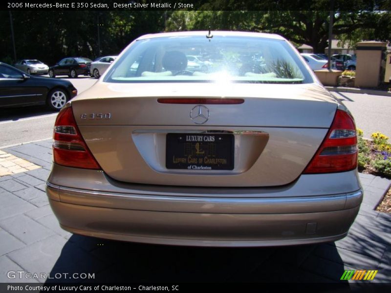 Desert Silver Metallic / Stone 2006 Mercedes-Benz E 350 Sedan