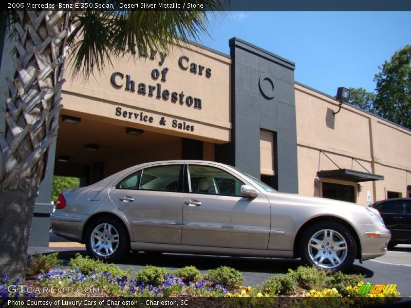 Desert Silver Metallic / Stone 2006 Mercedes-Benz E 350 Sedan