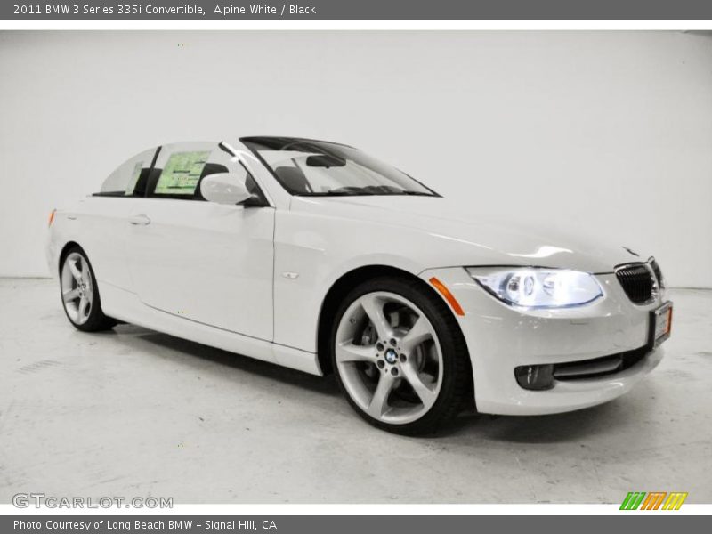 Alpine White / Black 2011 BMW 3 Series 335i Convertible