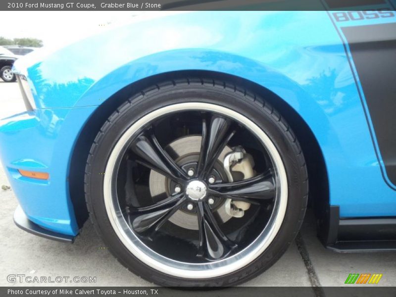 Custom Wheels of 2010 Mustang GT Coupe