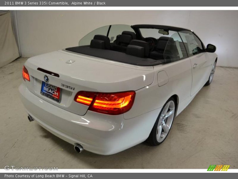 Alpine White / Black 2011 BMW 3 Series 335i Convertible