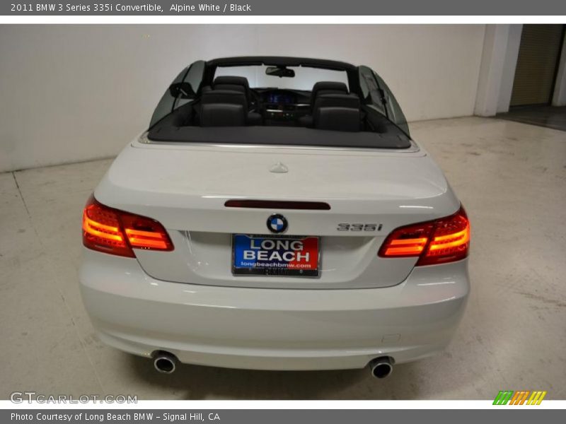 Alpine White / Black 2011 BMW 3 Series 335i Convertible