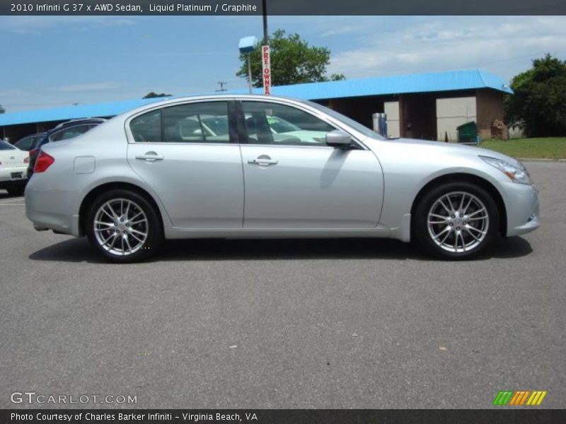  2010 G 37 x AWD Sedan Liquid Platinum
