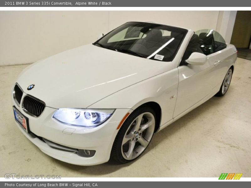 Alpine White / Black 2011 BMW 3 Series 335i Convertible
