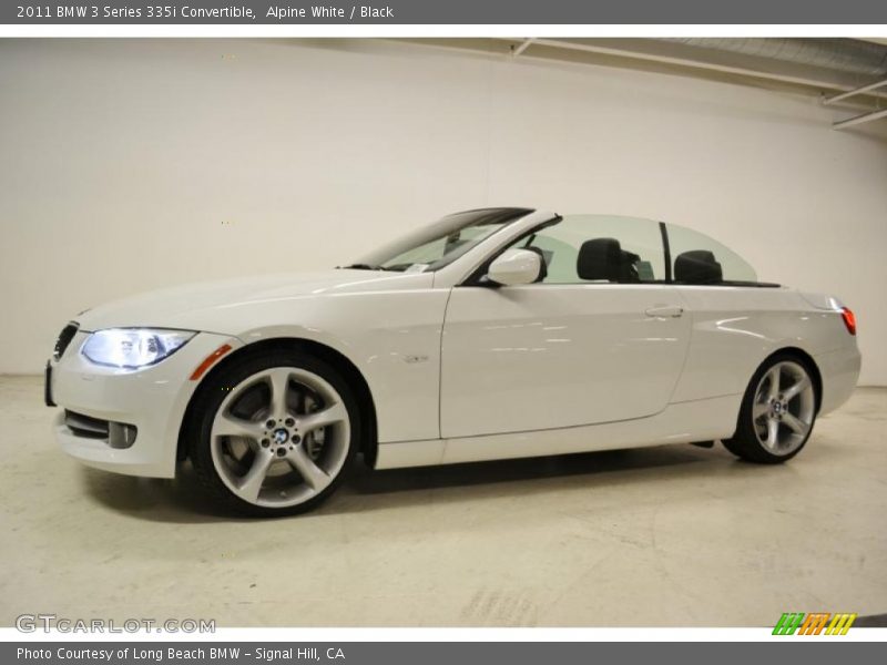 Alpine White / Black 2011 BMW 3 Series 335i Convertible