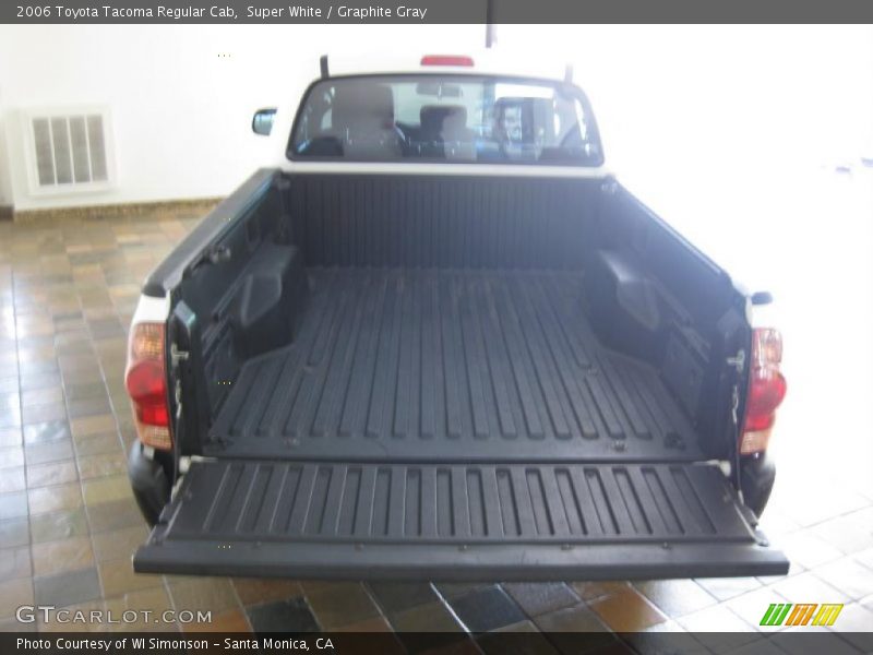 Super White / Graphite Gray 2006 Toyota Tacoma Regular Cab