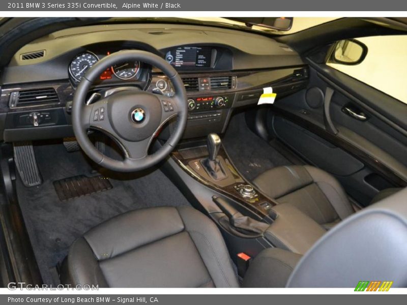  2011 3 Series 335i Convertible Black Interior