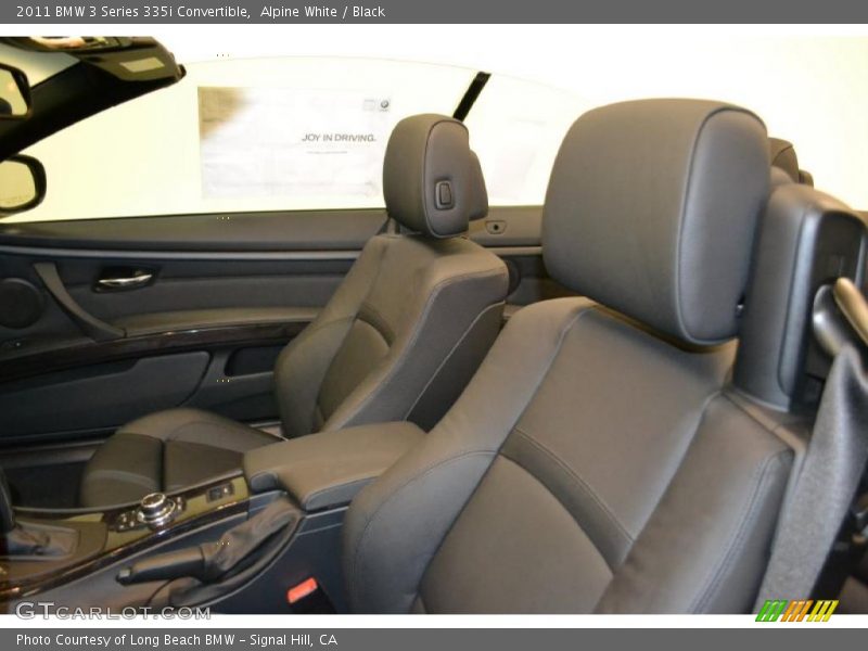 Alpine White / Black 2011 BMW 3 Series 335i Convertible