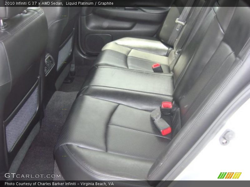 Liquid Platinum / Graphite 2010 Infiniti G 37 x AWD Sedan