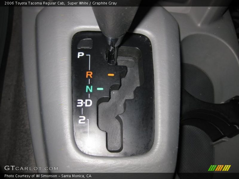 Super White / Graphite Gray 2006 Toyota Tacoma Regular Cab