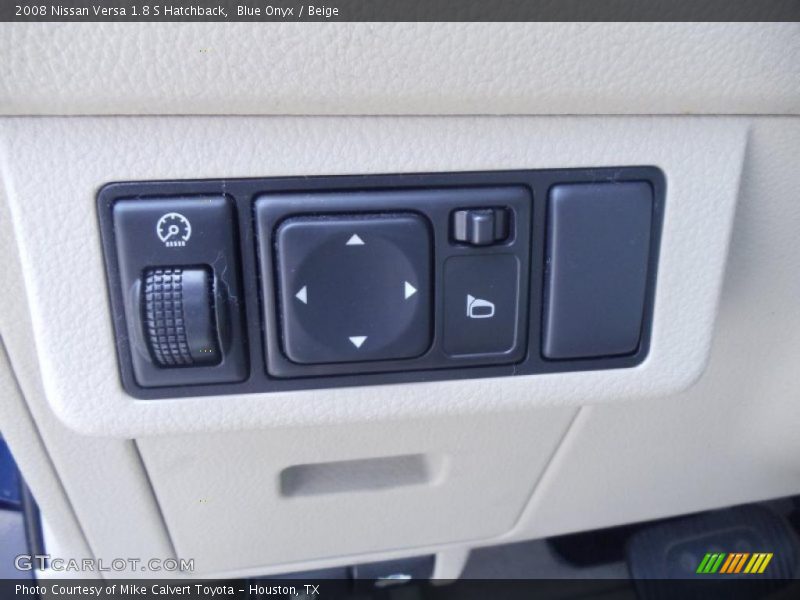 Blue Onyx / Beige 2008 Nissan Versa 1.8 S Hatchback
