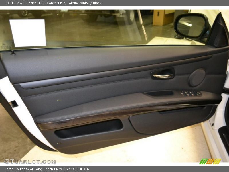 Alpine White / Black 2011 BMW 3 Series 335i Convertible