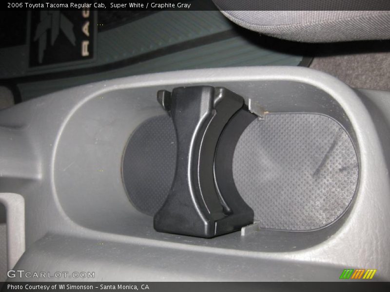 Super White / Graphite Gray 2006 Toyota Tacoma Regular Cab