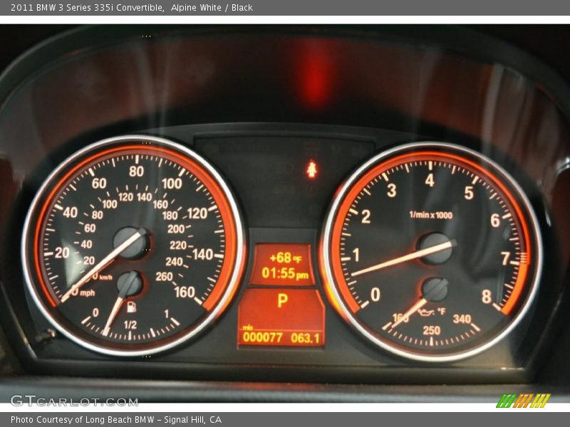  2011 3 Series 335i Convertible 335i Convertible Gauges