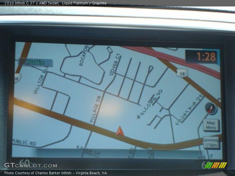 Liquid Platinum / Graphite 2010 Infiniti G 37 x AWD Sedan