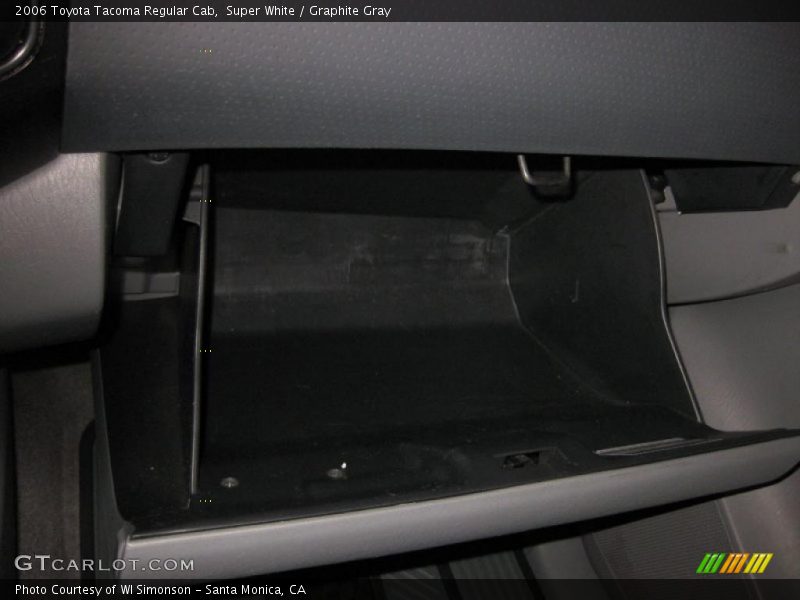 Super White / Graphite Gray 2006 Toyota Tacoma Regular Cab