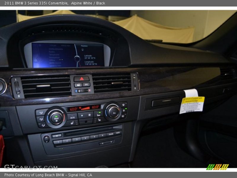 Alpine White / Black 2011 BMW 3 Series 335i Convertible