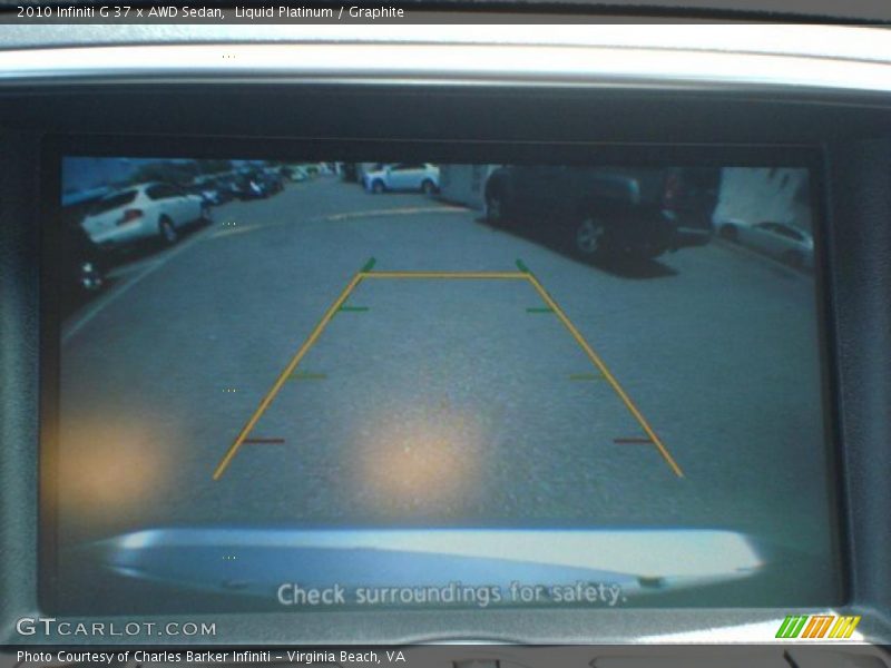 Liquid Platinum / Graphite 2010 Infiniti G 37 x AWD Sedan