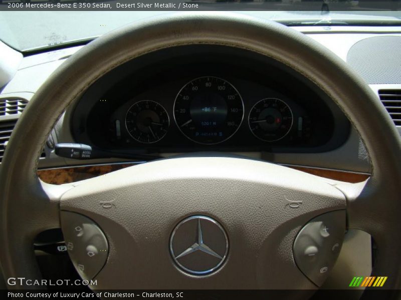 Desert Silver Metallic / Stone 2006 Mercedes-Benz E 350 Sedan