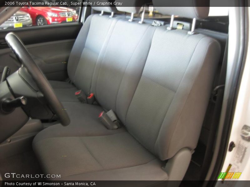 Super White / Graphite Gray 2006 Toyota Tacoma Regular Cab