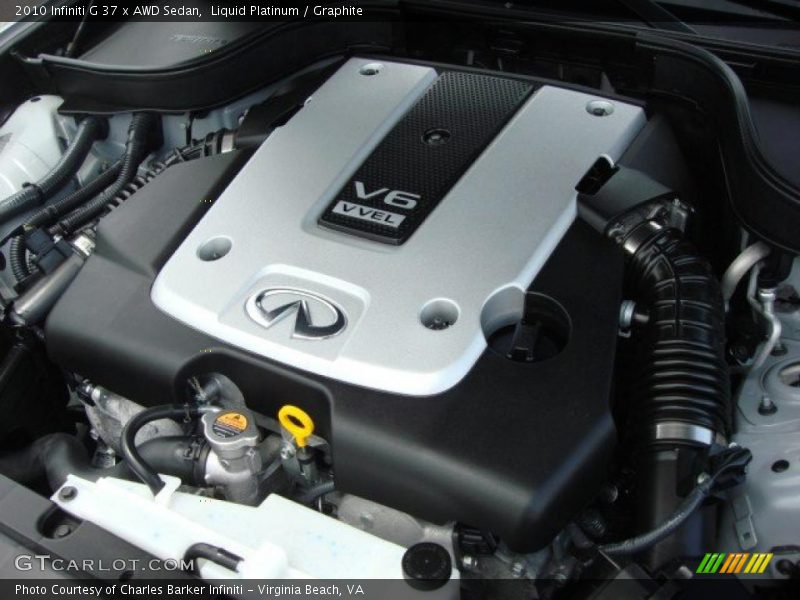  2010 G 37 x AWD Sedan Engine - 3.7 Liter DOHC 24-Valve CVTCS V6