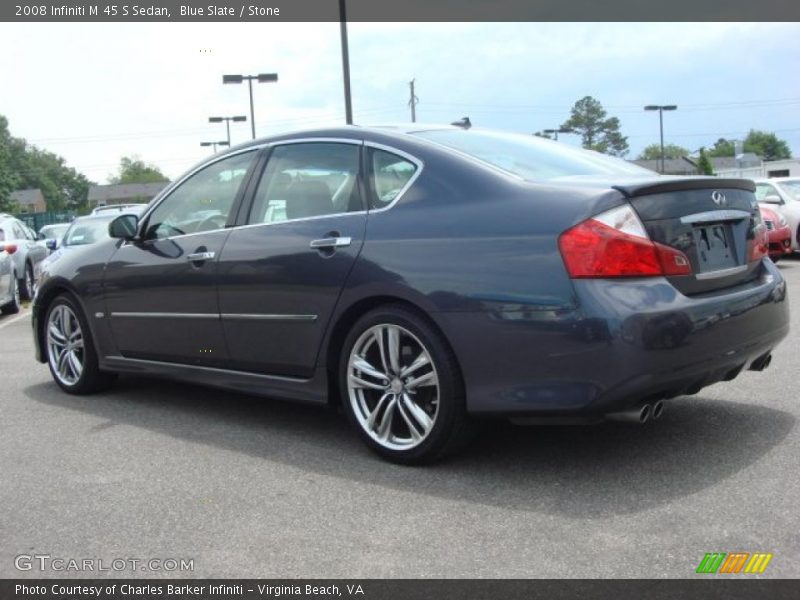 Blue Slate / Stone 2008 Infiniti M 45 S Sedan