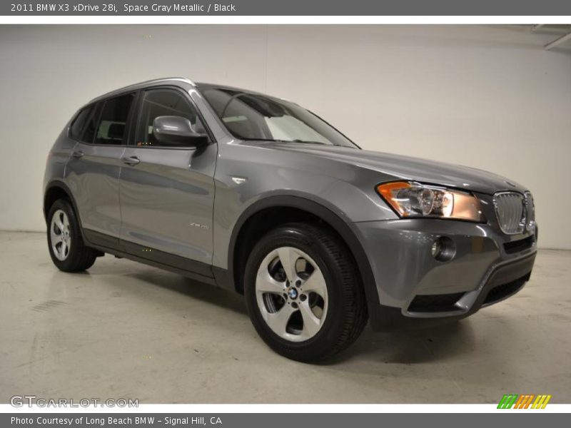 Space Gray Metallic / Black 2011 BMW X3 xDrive 28i