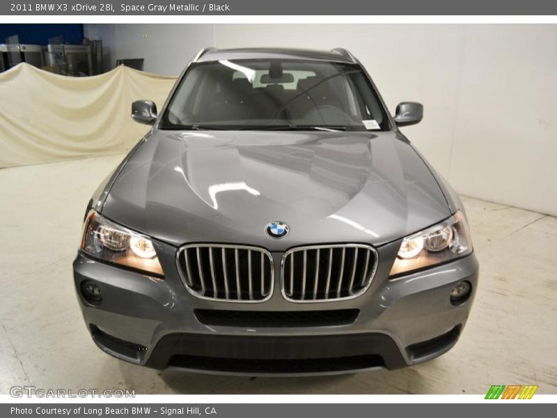 Space Gray Metallic / Black 2011 BMW X3 xDrive 28i