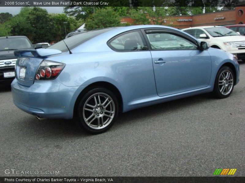 Wave Line Blue Pearl / Dark Charcoal Gray 2008 Scion tC