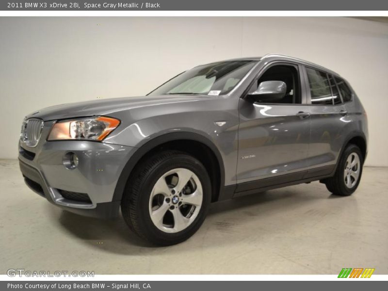 Space Gray Metallic / Black 2011 BMW X3 xDrive 28i
