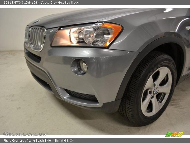 Space Gray Metallic / Black 2011 BMW X3 xDrive 28i