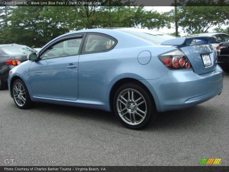 Wave Line Blue Pearl / Dark Charcoal Gray 2008 Scion tC