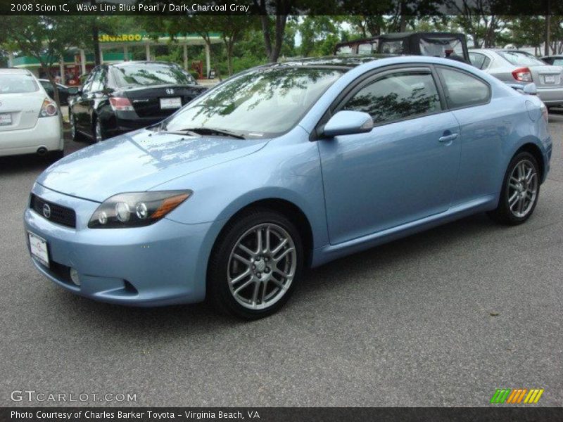 Wave Line Blue Pearl / Dark Charcoal Gray 2008 Scion tC