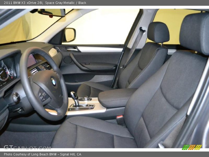 Space Gray Metallic / Black 2011 BMW X3 xDrive 28i