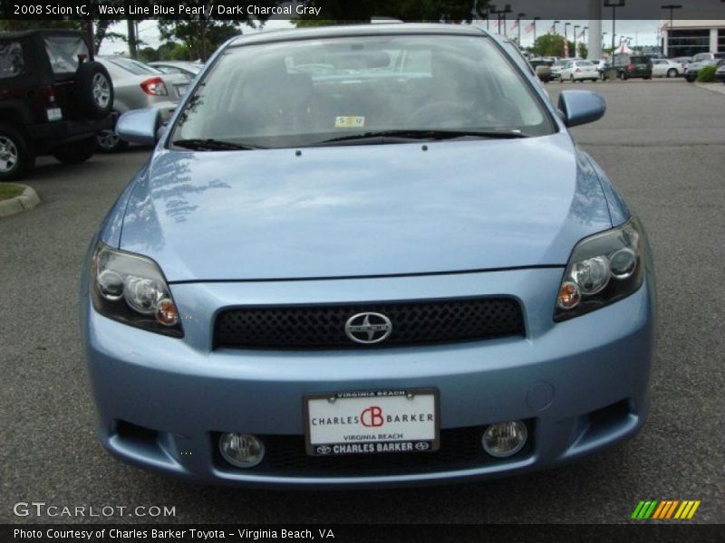 Wave Line Blue Pearl / Dark Charcoal Gray 2008 Scion tC