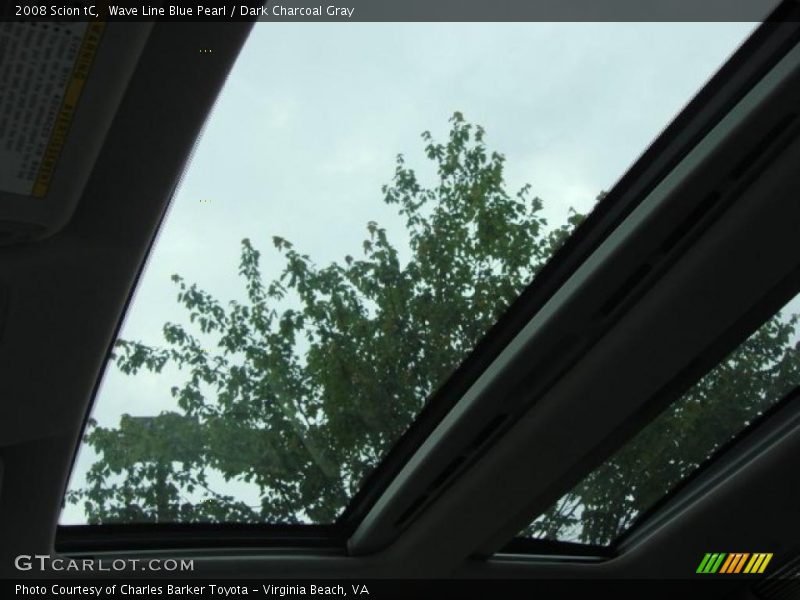 Wave Line Blue Pearl / Dark Charcoal Gray 2008 Scion tC