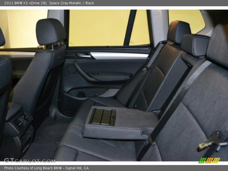 Space Gray Metallic / Black 2011 BMW X3 xDrive 28i