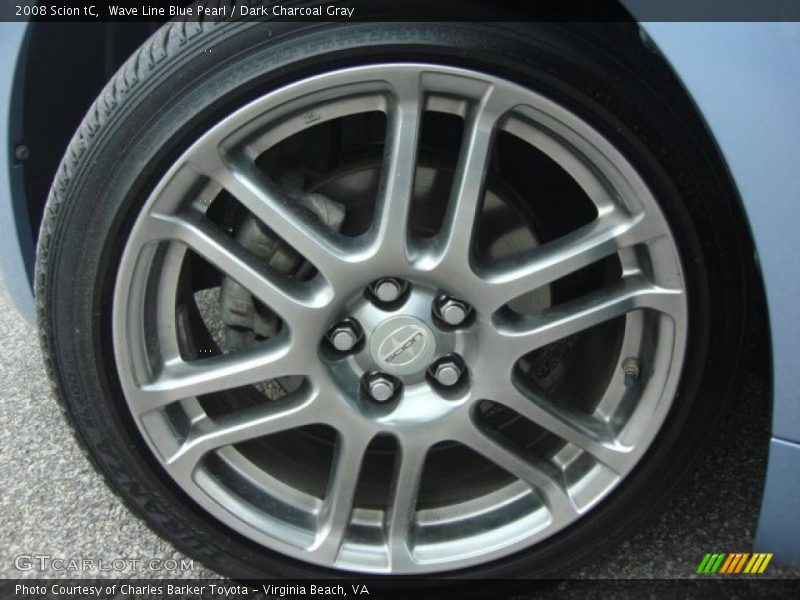 Wave Line Blue Pearl / Dark Charcoal Gray 2008 Scion tC