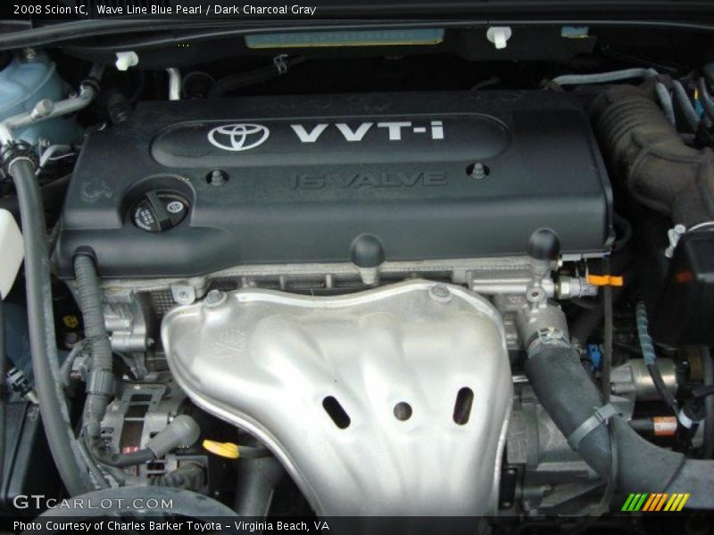 Wave Line Blue Pearl / Dark Charcoal Gray 2008 Scion tC
