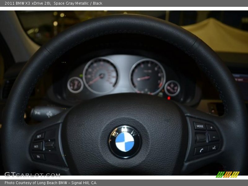 Space Gray Metallic / Black 2011 BMW X3 xDrive 28i
