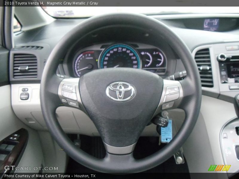 Magnetic Gray Metallic / Gray 2010 Toyota Venza I4