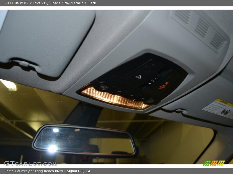 Space Gray Metallic / Black 2011 BMW X3 xDrive 28i
