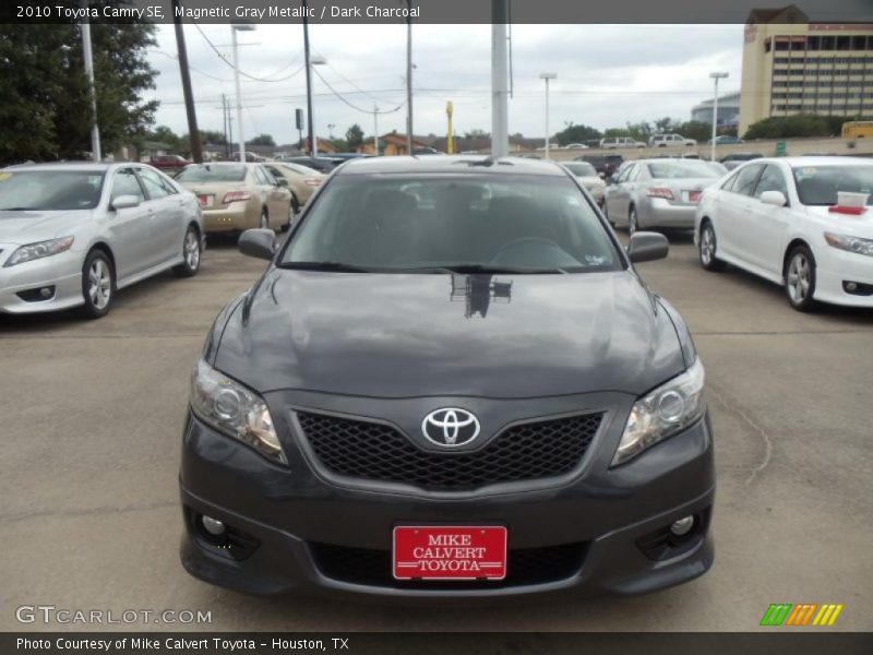 Magnetic Gray Metallic / Dark Charcoal 2010 Toyota Camry SE