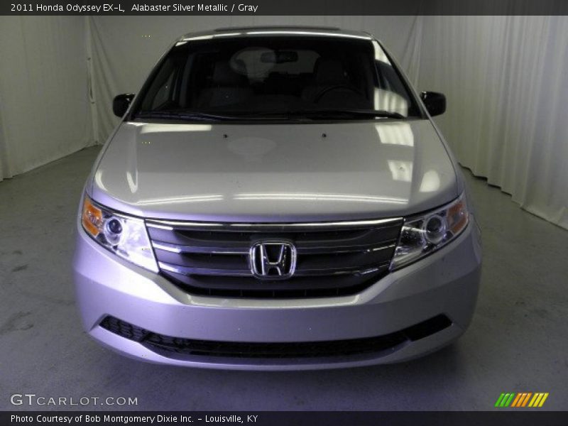 Alabaster Silver Metallic / Gray 2011 Honda Odyssey EX-L