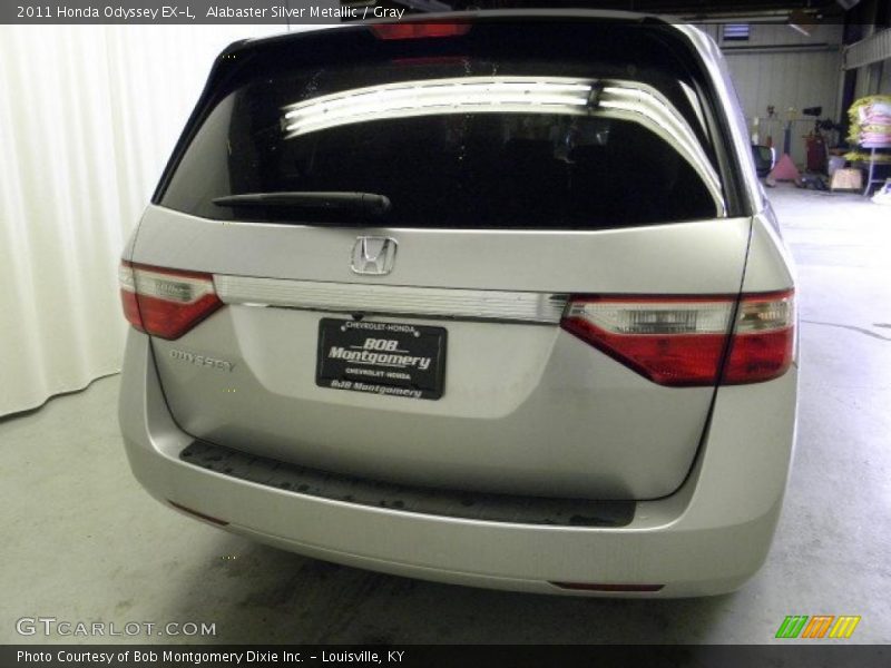 Alabaster Silver Metallic / Gray 2011 Honda Odyssey EX-L