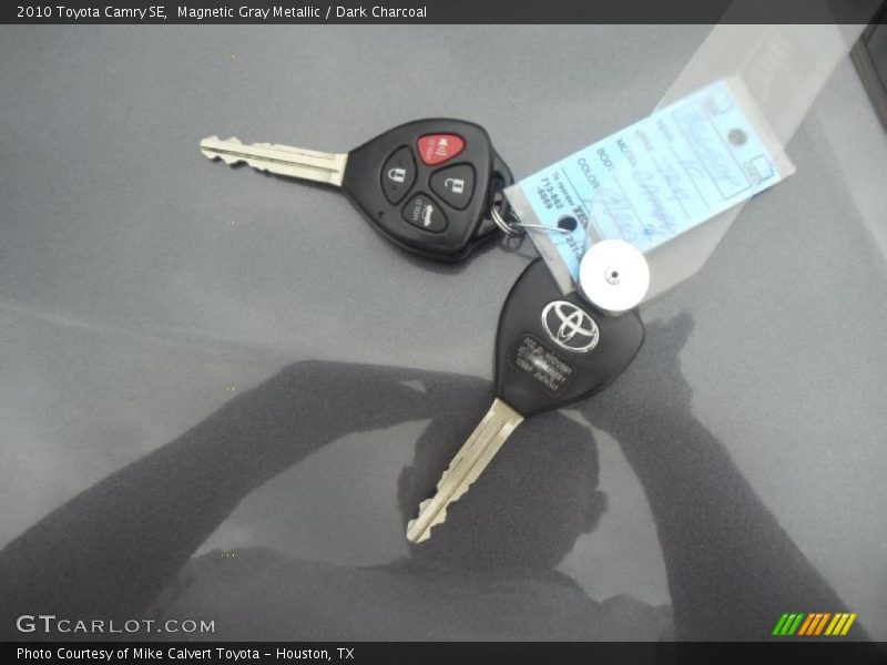 Magnetic Gray Metallic / Dark Charcoal 2010 Toyota Camry SE