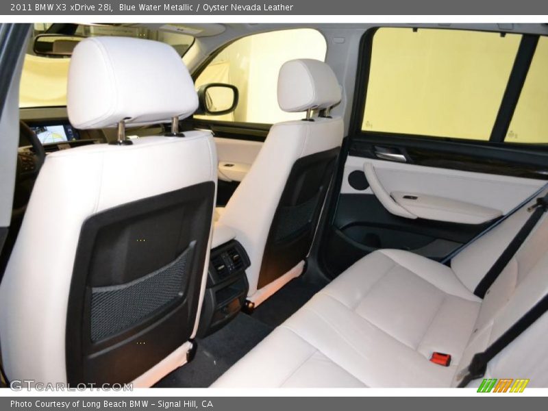  2011 X3 xDrive 28i Oyster Nevada Leather Interior